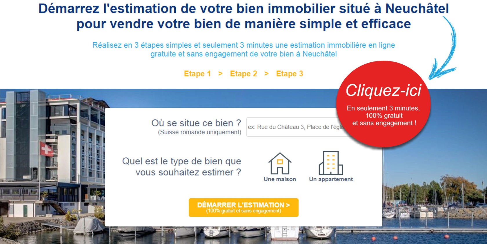 estimation prix immobilier neuchatel