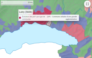 evolution prix m2 maison lutry 2021