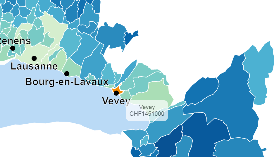 prix m2 moyen maison vevey 2021