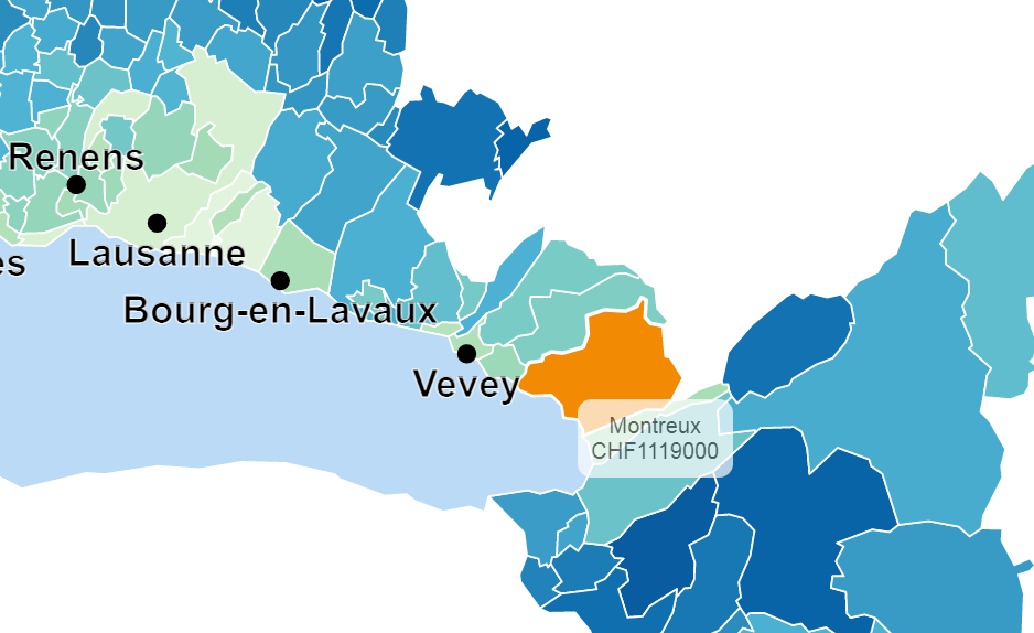 prix m2 moyen appartement montreux 2021