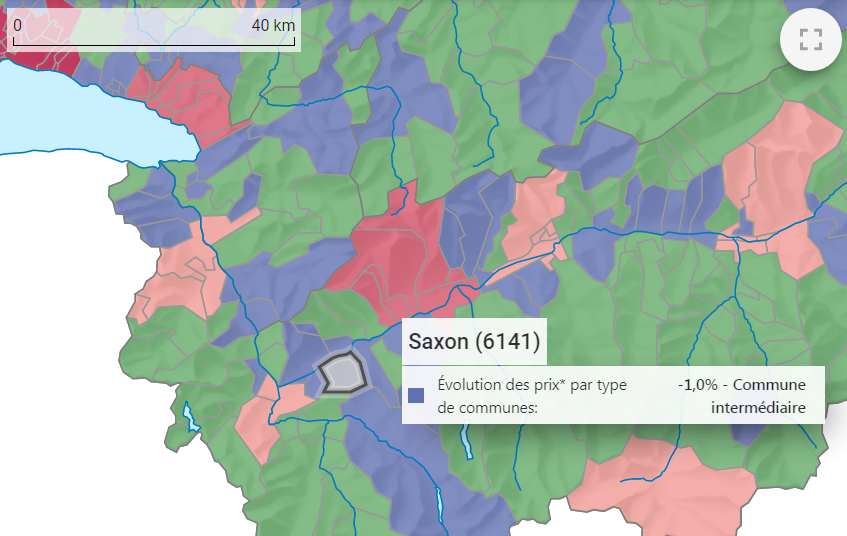 evolution prix m2 maison saxon 2021