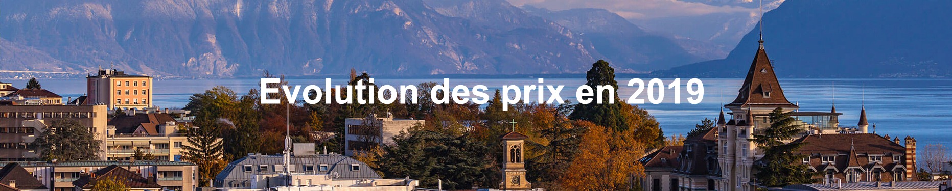 evolution prix m2 immobilier suisse 2019