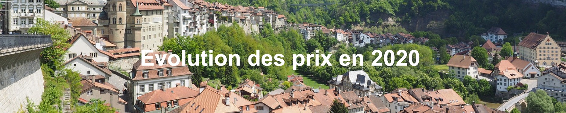 evolution prix m2 immobilier fribourg 2020