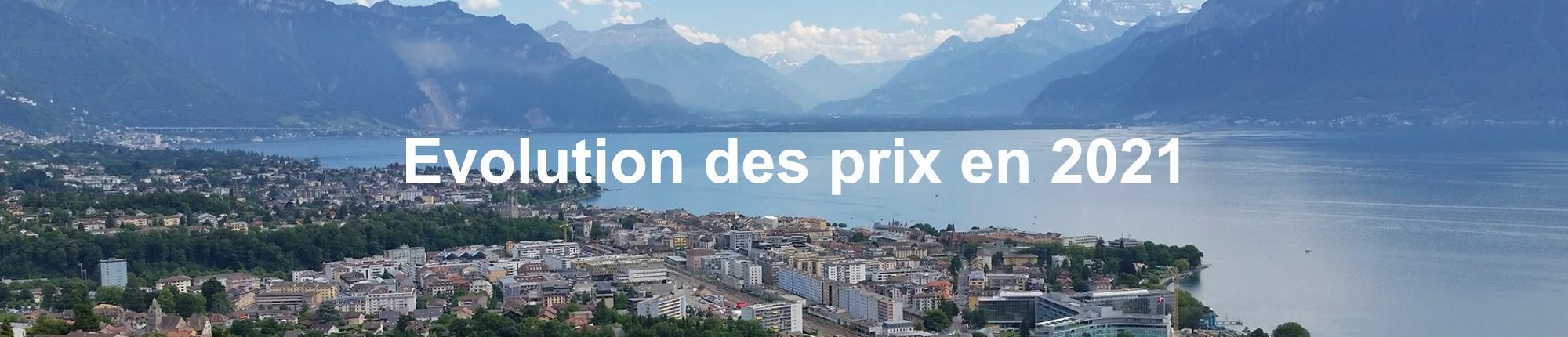 evolution prix m2 immobilier suisse 2021