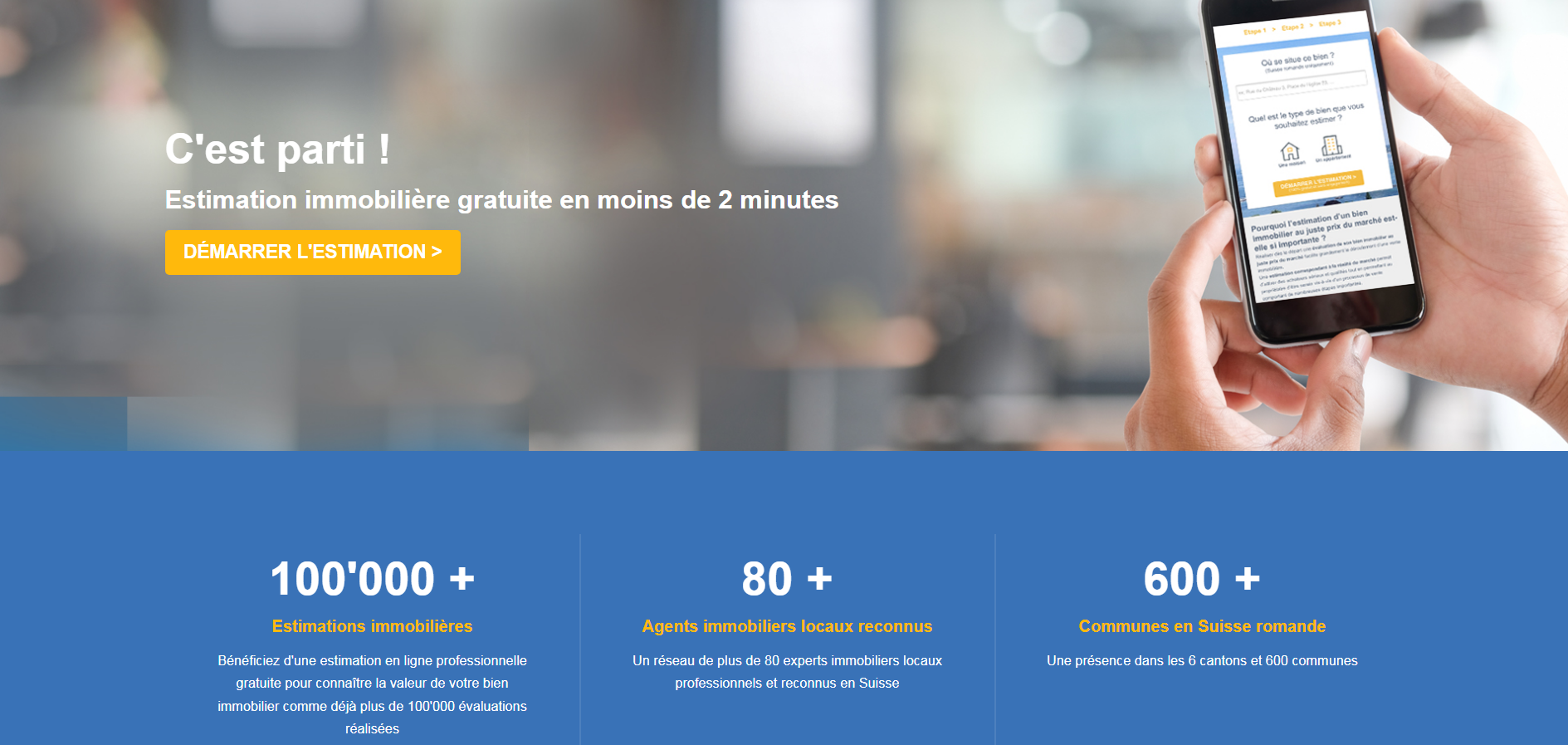 logiciel estimation bien immobilier professionnel gratuit suisse