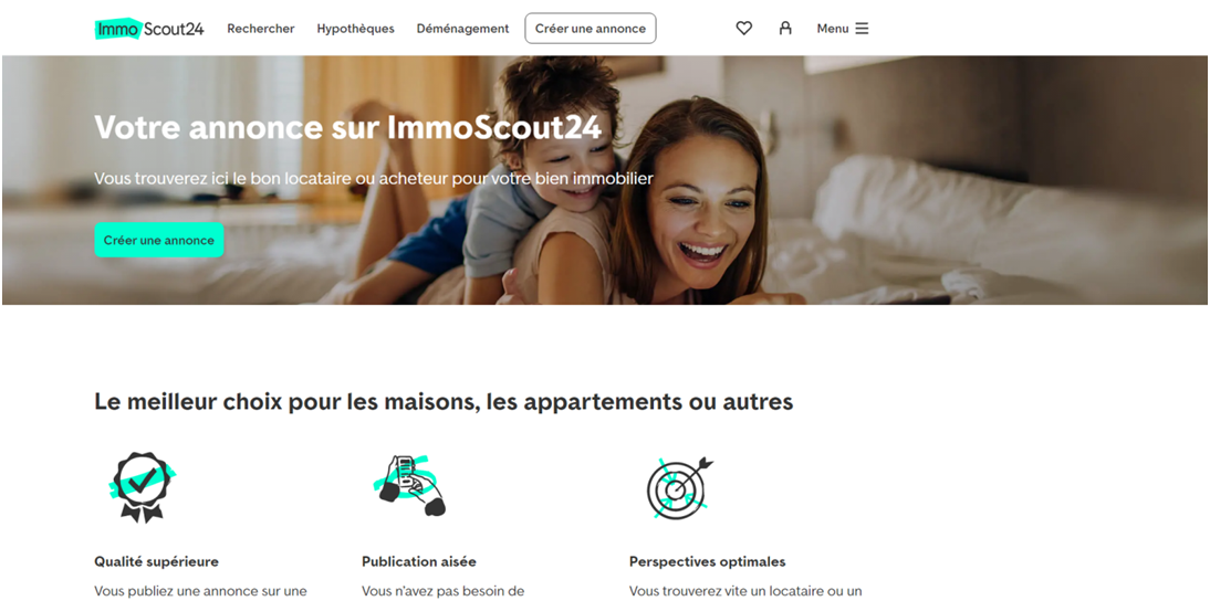 ou deposer annonce immobiliere en ligne suisse